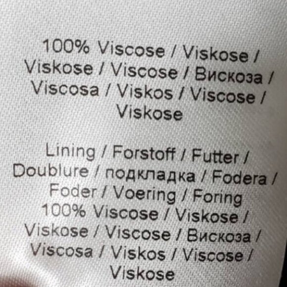 GANNI The Vikki Shirred‎ Printed Chiffon Midi Dress with Pockets - Black - Picture 11 of 12